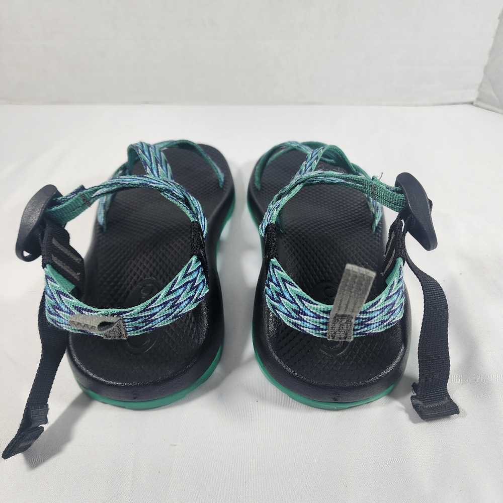 Chaco ZX1 Ecotread Strappy Sandals Adjustable Outdoor J180217 Youth 5 Womens 5 - Picture 3 of 7